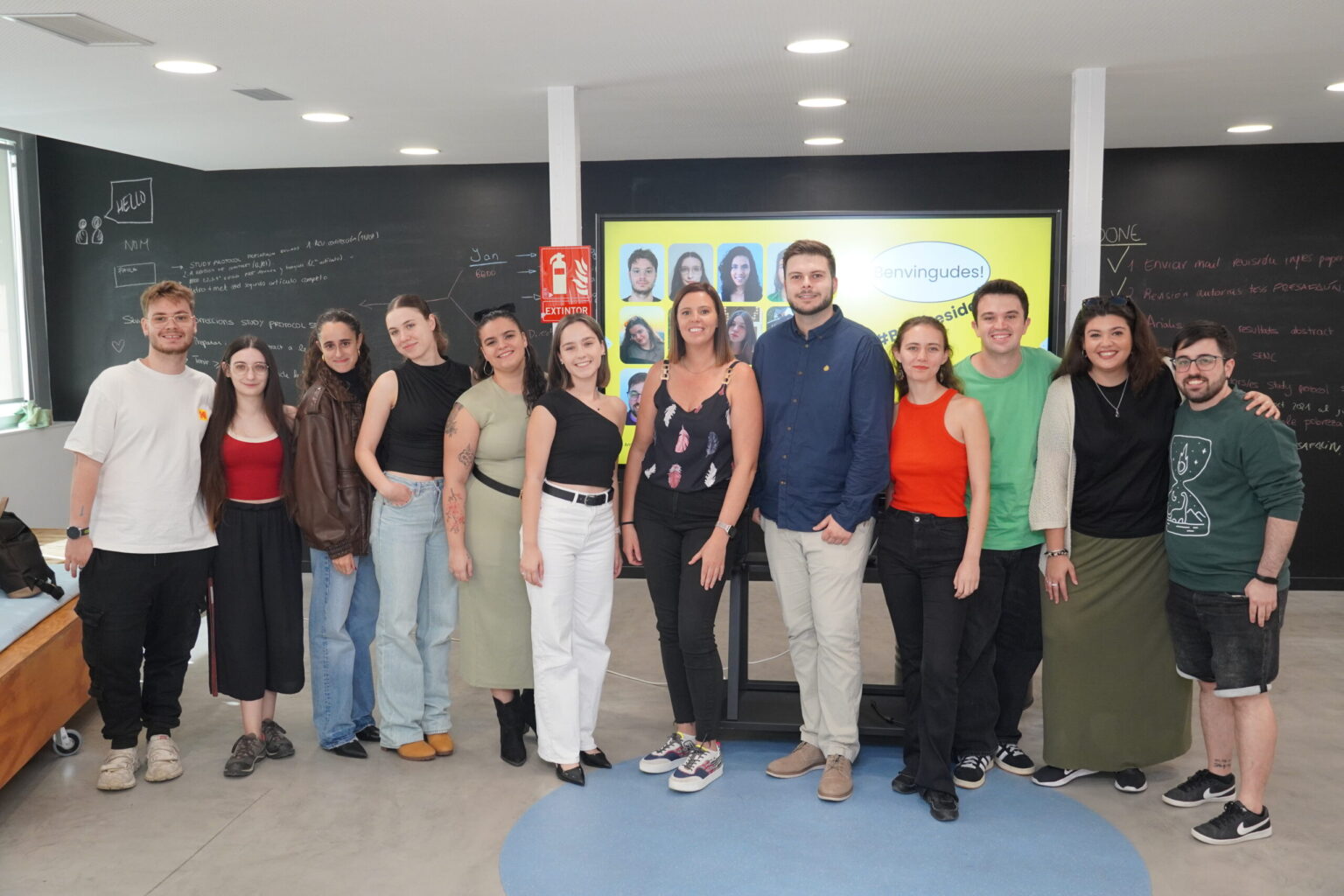 Acte d'inauguració de les residències